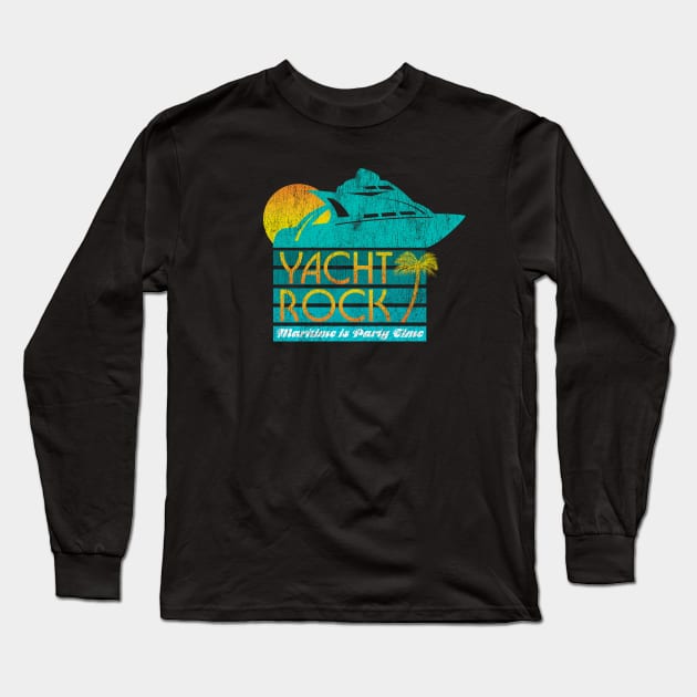 Yacht Rock Long Sleeve T-Shirt by Vector Deluxe